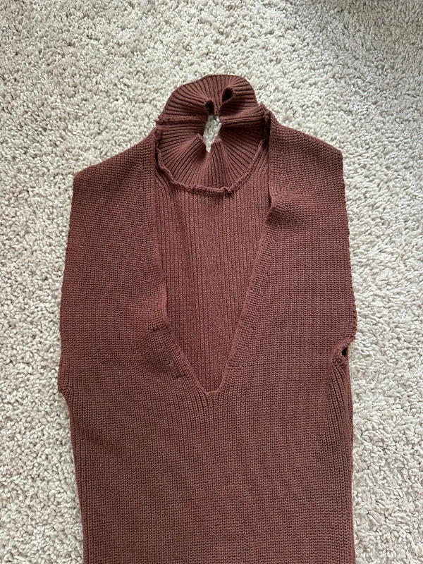 Forever 21 Brown MIDI Dress - Image 3