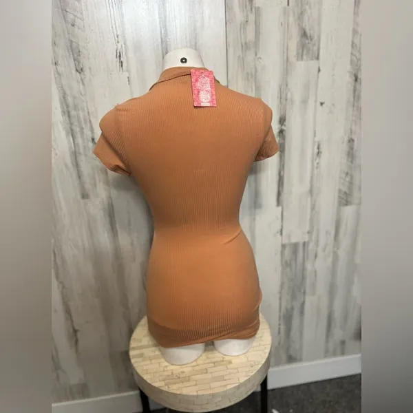Brown dress Brown - Image 4