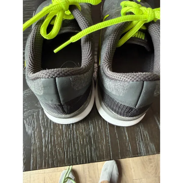 Nike Flex 2014 RN Women Running Shoes Grey Anthracite Volt 653543-200 Size 8 - Image 3