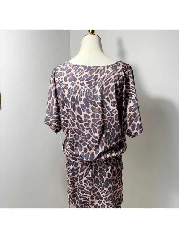 Bar III Women's Brown and Multi Dress - Image 3