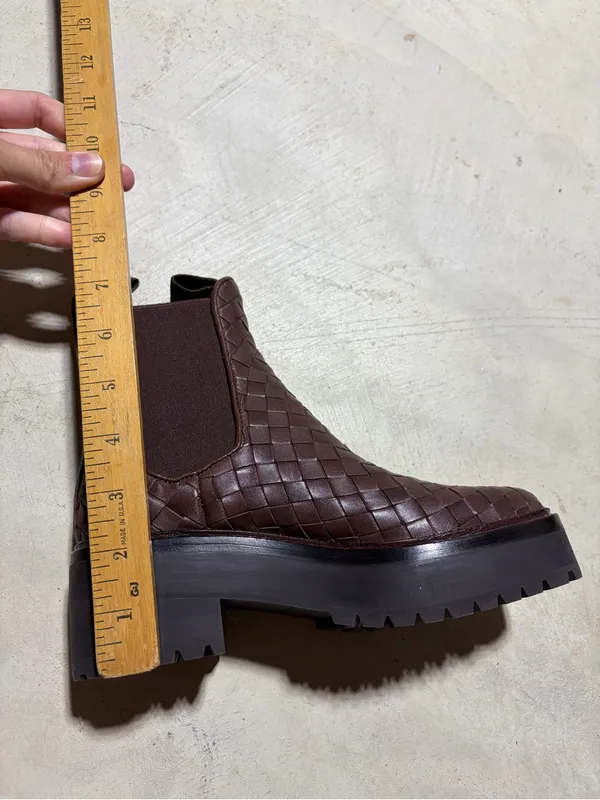 Loeffler Randall Reggie Woven Chelsea Boots 5 - Image 7