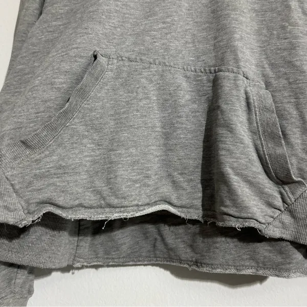 Free People Movement All Sport Hoodie Logo Heather Grey Casual Loungewear Cozy - Image 5