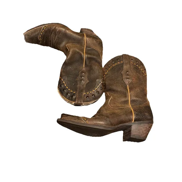 ARIAT Ladies Cowgirl Western Boot Brown distressed Leather Sz 7.5 - Image 4
