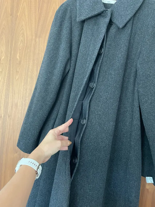 Perry Ellis Wool Coat - Image 2