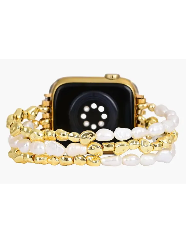 NWT Cape Diablo Golden Pearl Stretch Apple Watch Strap - Image 2