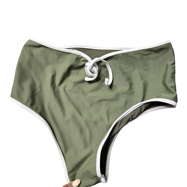 Aerie Green 2 Piece Swim Set Size: S‎ - Image 4