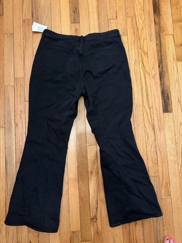 Abercrombie and Fitch Curve Love High Rise Flare Jeans - Image 2