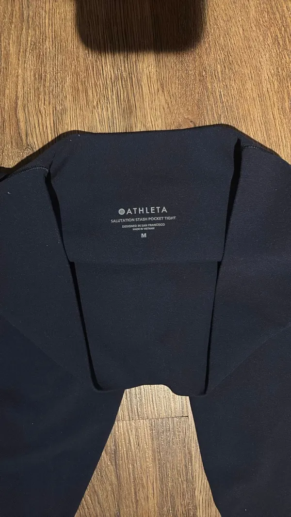 Navy Blue Athleta Leggings - Image 2
