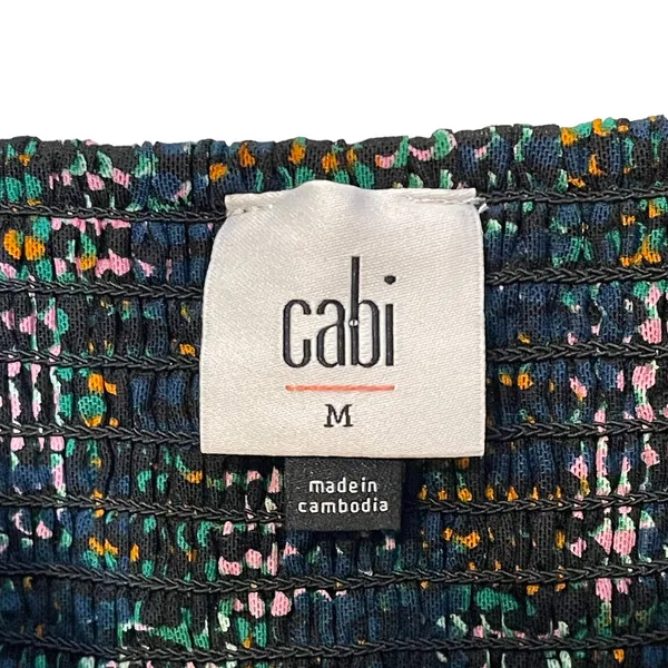 CAbi Dress Size Medium Multi Geometric Pattern Stretch Blend SS‎ Women - Image 7