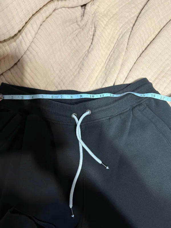 GOAT USA fleece joggers. Has side pockets and one back pocket. Excellent used condition. Worn and washed once, never dried. - Image 3