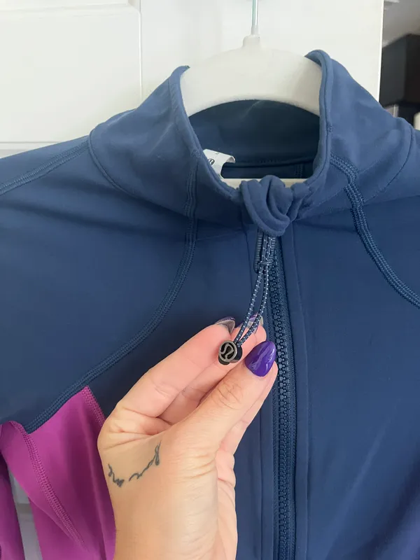 Cropped Athletic Jacket - Image 2