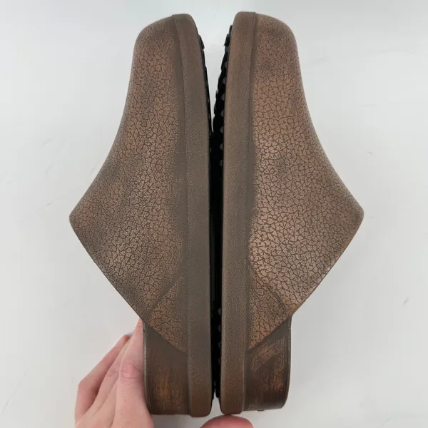 Crocs Dylan Burnished Slip On Clog Mule Brown Men 5/Women 7 Casual Comfy New - Image 5