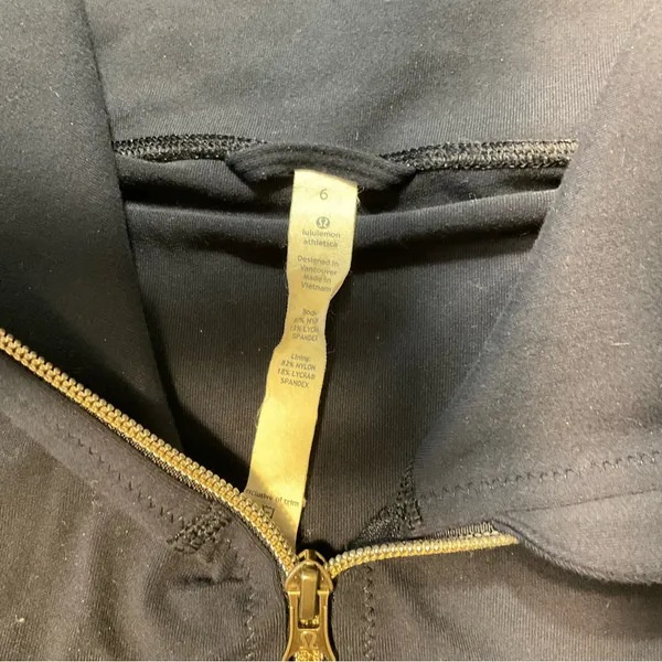 Lululemon Daily Yoga Jacket Inkwell Navy Blue Women Sz 6 - Image 7