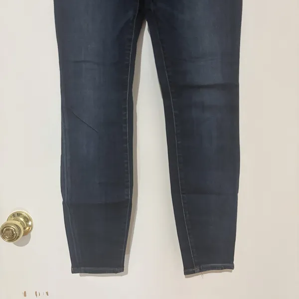 J.Crew Lookout High Rise Skinny Jeans Women 28 Blue Stretch Denim Pants Dark - Image 3