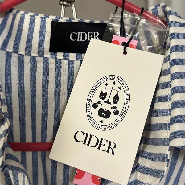 Cider Blue and White Striped Dress 💙 NWT - Image 2