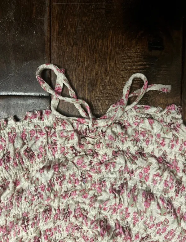 Urban Outfitters Pink Floral Tank Top - Image 3