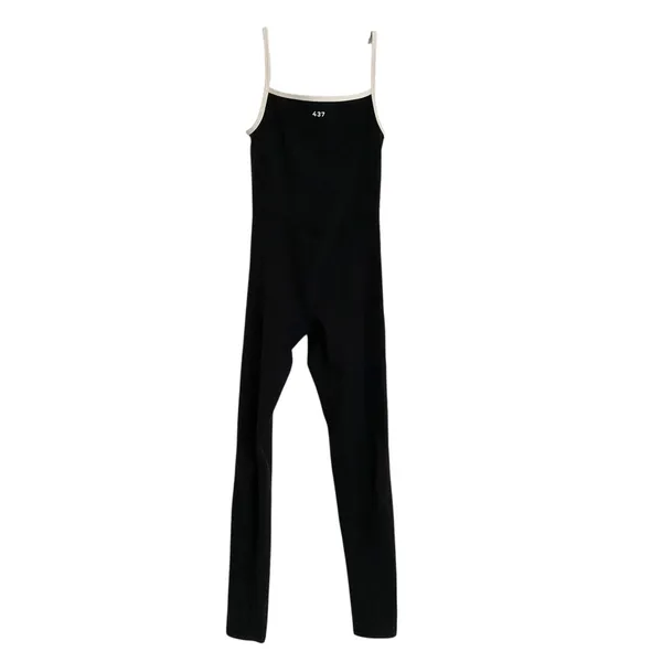 437 The Onesie in Black & Creme XS - Image 4