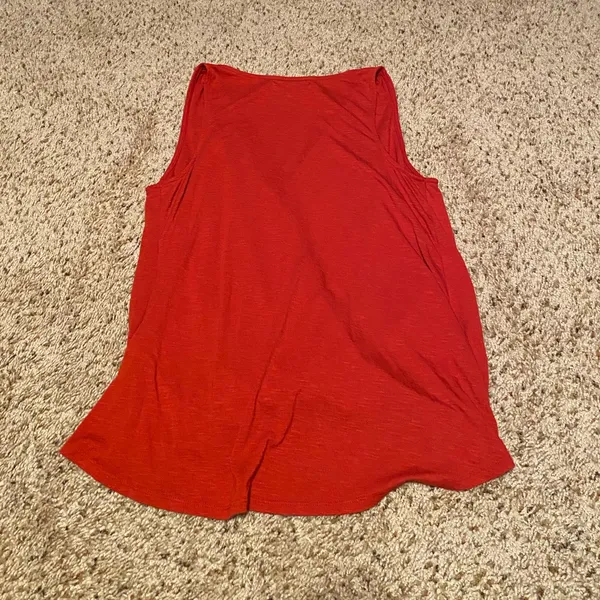 Abercrombie & Fitch Red Wrap Shirt - Image 3