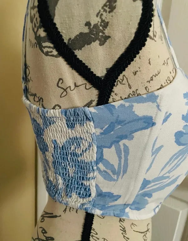 Midnight Sky Crop Top Floral - Image 7