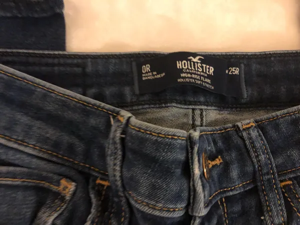 Hollister Dark Wash Bootcut Jeans - Image 2