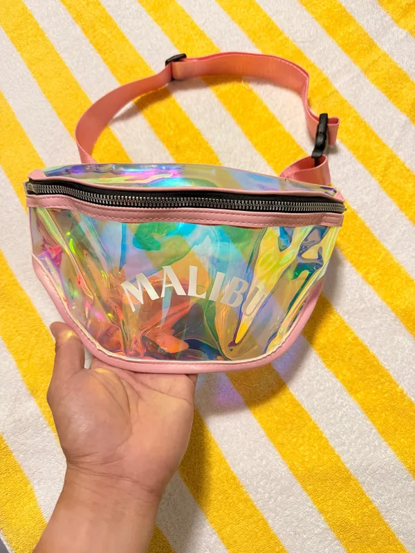 Malibu Fanny Pack Bag Pink - Image 2