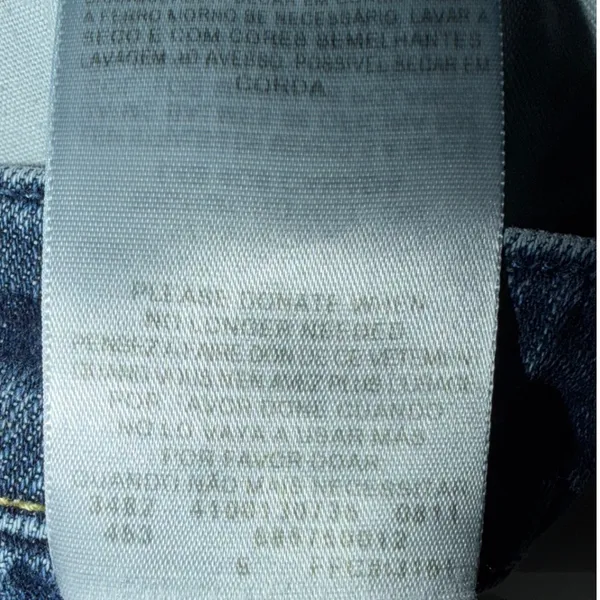 Levi's Mid Rise Skinny Jeans Women's Size‎ 14 Medium Wash The Original Jean - Image 5