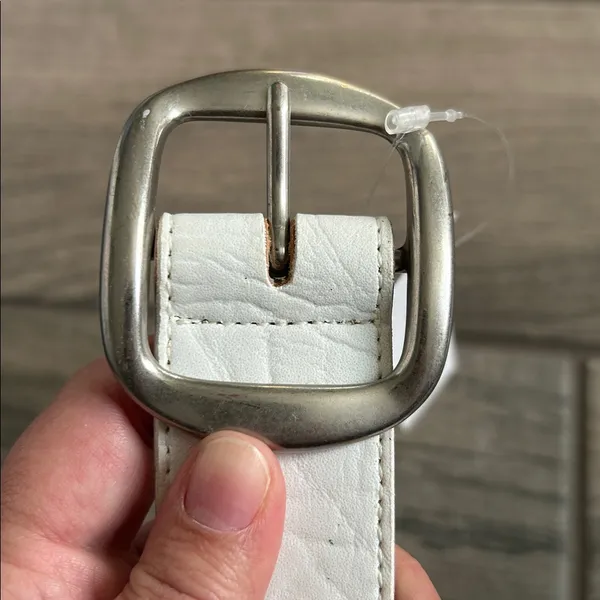 White Studded Belt by Absolutely Fresh - Image 4