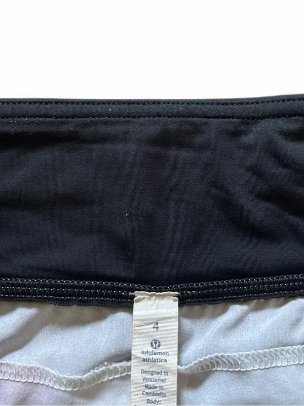 Lululemon Speed Short 2.5” Inseam Pigment Wave Multi / Black Size 4 ***No Liner - Image 4