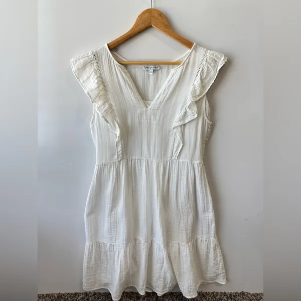 SPIRIT OF GRACE x NORDSTROM‎ Ruffled Midi Sundress Size Medium - Image 2