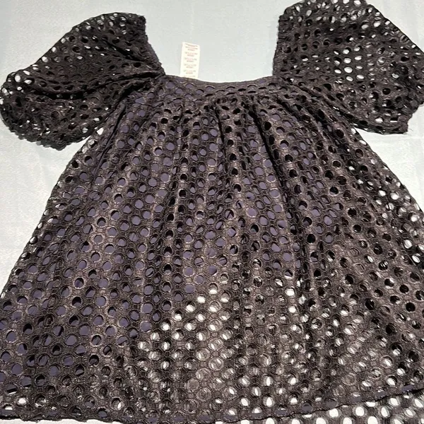 Kimchi Blue Urban Outfitters‎ UO Black/Navy baby doll Tunic Size M D31 - Image 7
