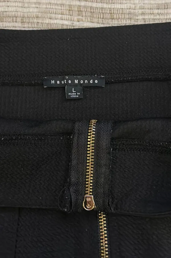 Haute Monde Black Mini Skirt - Image 4