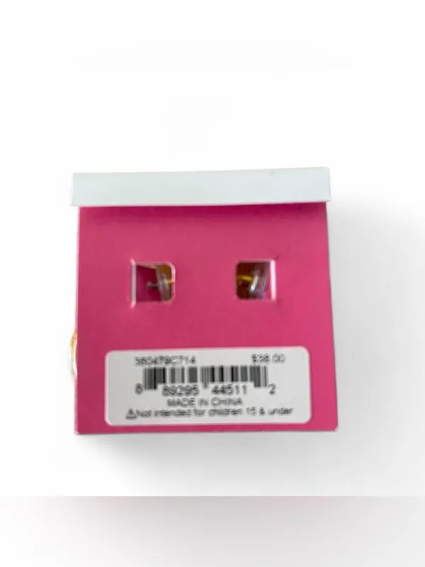 NWT Betsey Johnson Pencil Hoop Earrings - Image 4