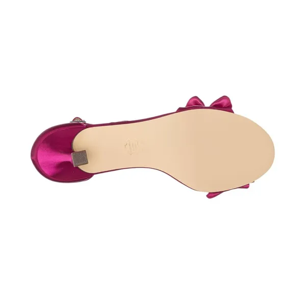 Nina Womens Lisa Mid Heel with Ruffle Sandal Parfait Pink 8.5M - Image 10