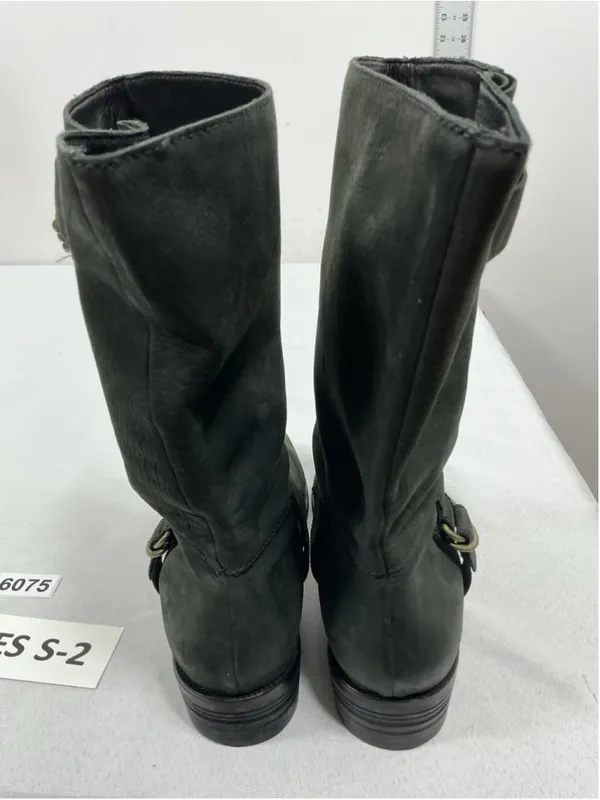 Womans Cole haan Air tantivy Pullon Midcalf Biker Boots 10 B Black - Image 5