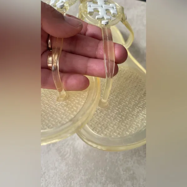 Tory Burch MINI MILLER JELLY SANDAL SIZE 8 - Image 7