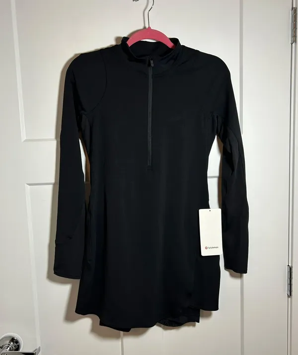 Lululemon size 6 Black Tennis Dress - mini dress - Image 2