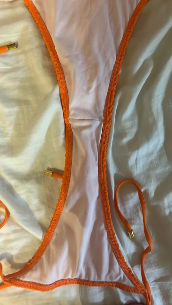 SheIn Orange Bikini - Image 6
