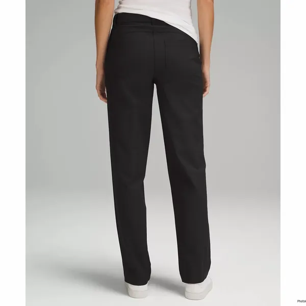 Lululemon City Sleek High Rise Black Work Pant Trouser Size 4 - Image 2
