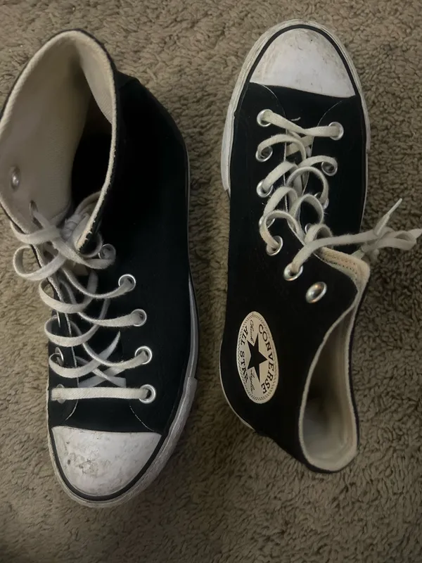 Converse Chuck Taylor All Star High-Top Platform Sneakers - Image 4