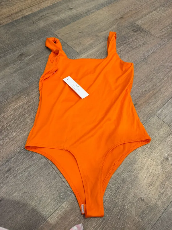TJ Maxx orange bodysuit - Image 2