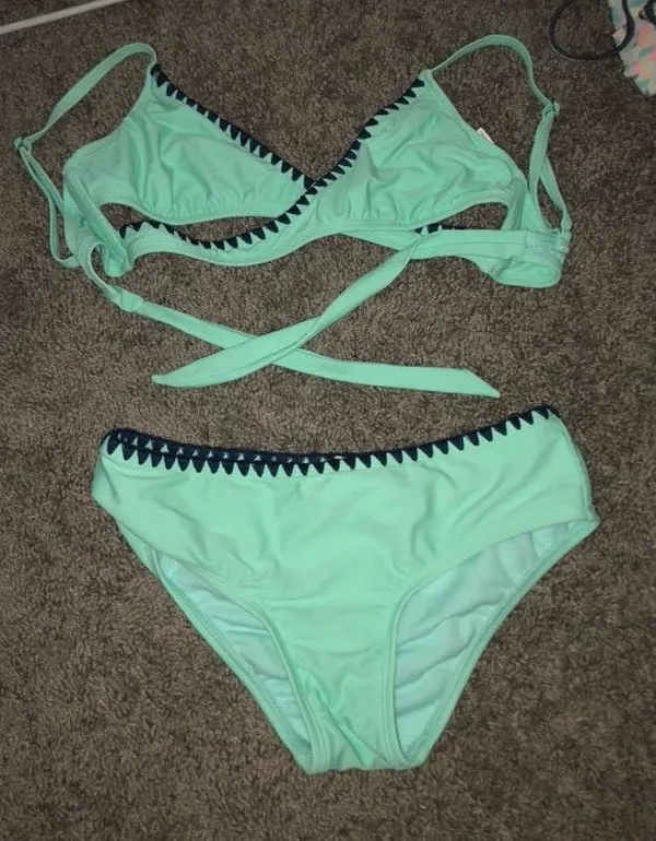 Modcloth Embroidered Bikini - Image 2