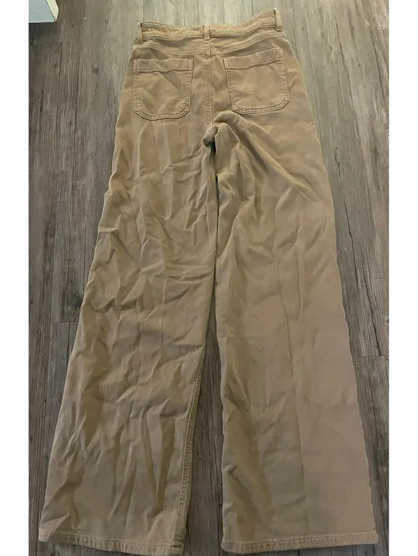 American Eagle Pants 000 Super High Rise Wide Leg Carpenter - Image 3