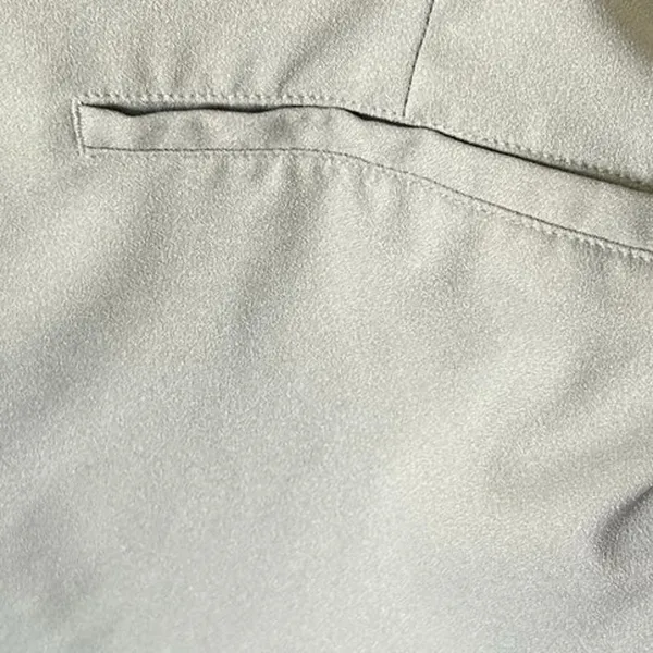Abercrombie & Fitch Satin Wide Leg Pants Women’s XL Sage Green High Rise Pleated - Image 9