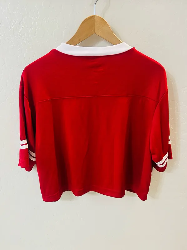 Ford Mustang crop top red - Image 5