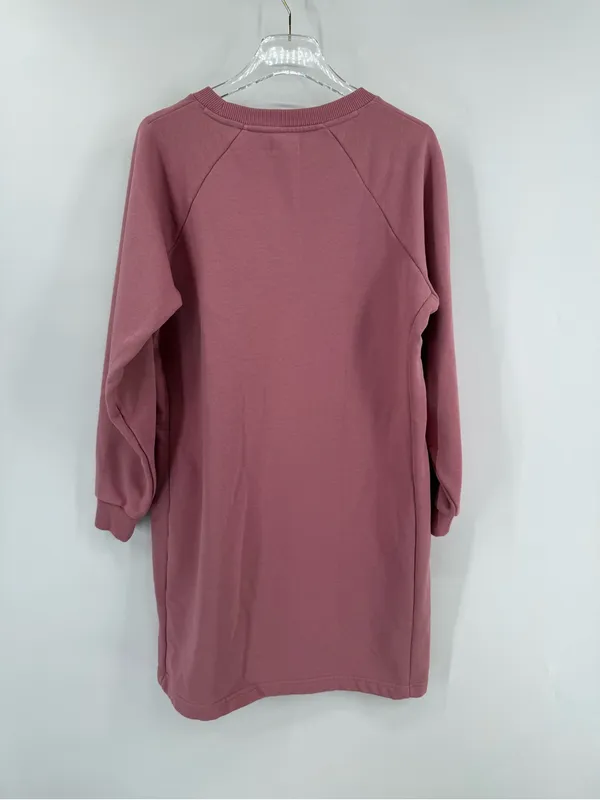 Pact Courtside Desert Rose‎ Long Sleeve Sweatshirt Dress Size large - Image 4