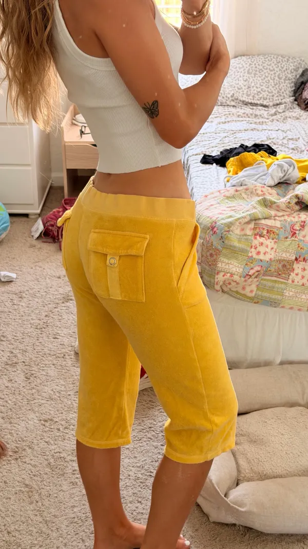 The Vintage Shop Vintage Juicy Couture Y2K Capris - Image 3