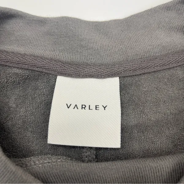 Varley Lyle Top Pavement Grey‎ Gray Womens Size Medium Sweatshirt *FLAWED - Image 2