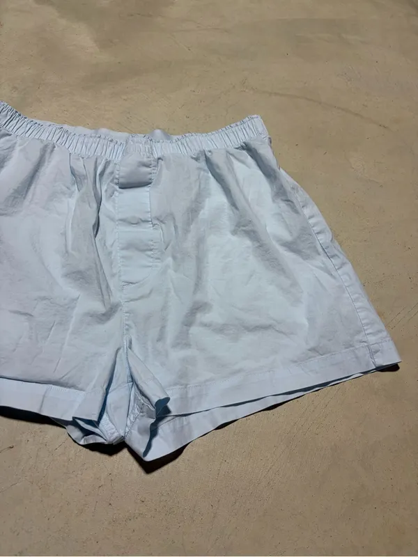 Skims Light Blue boxer Shorts small - Image 6
