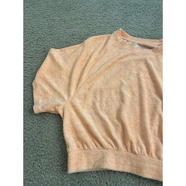 Ab14 Comfy plush top shirt xl sport crop top oversize - Image 4