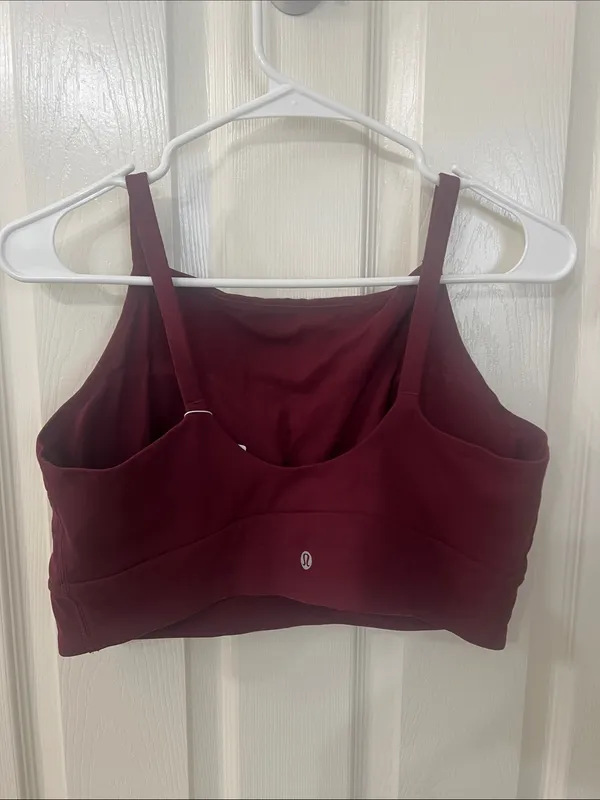 Focuser High-Neck Bra C/D in burgundy Bay - Image 4